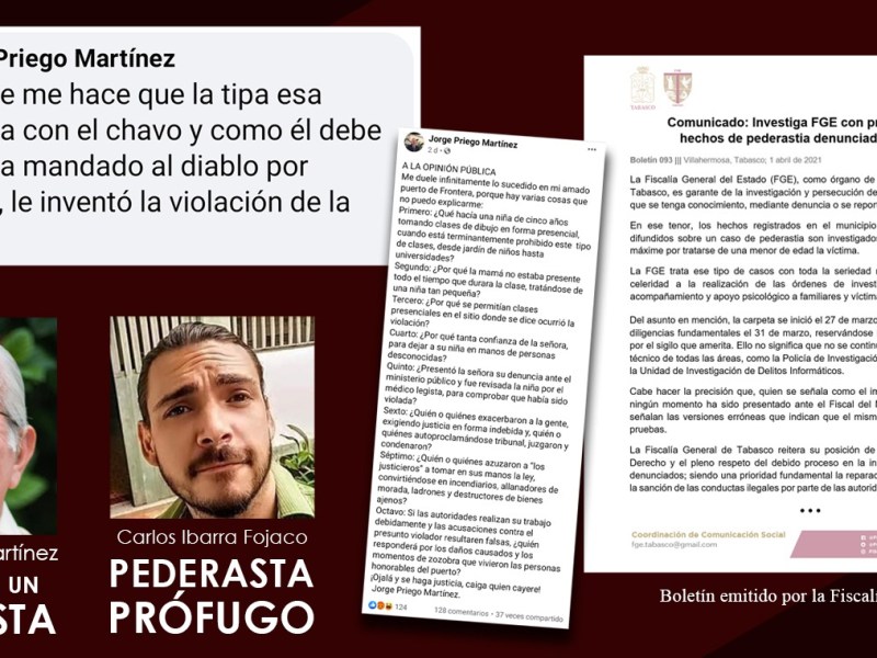Jorge Priego Martínez, el “historiador” que defiende a un pedófilo